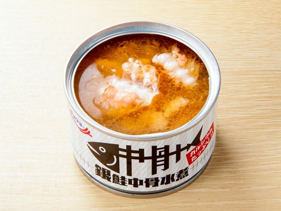 【通販限定】銀鮭中骨水煮【6缶セット】