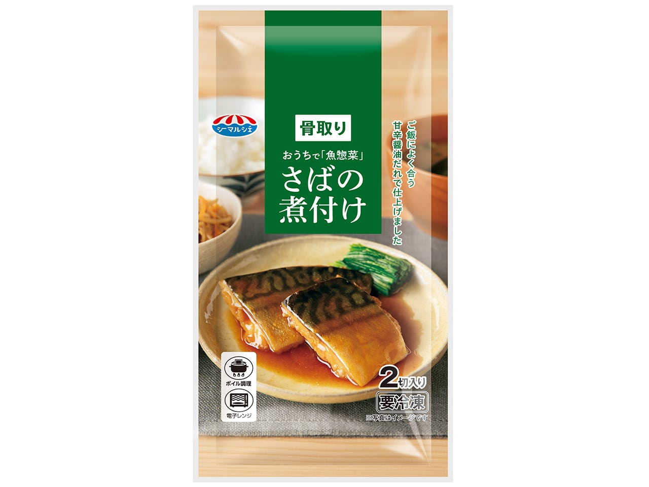 キョクヨーマルシェ　缶詰・海鮮品・冷凍食品の通販なら極洋公式通販サイトさばの煮付け(骨取り)【15袋セット】(15袋セット):　冷凍食品